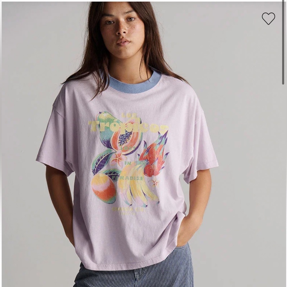 Graphic Lavender T-Shirt